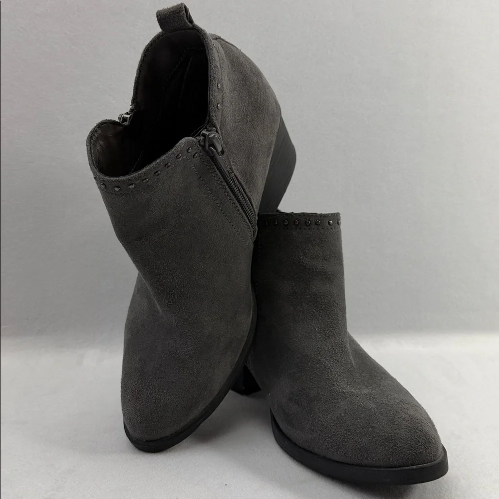 Sonoma Suede Studded Ankle Booties Vitalize by Ortholite® Insoles